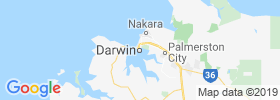Darwin map